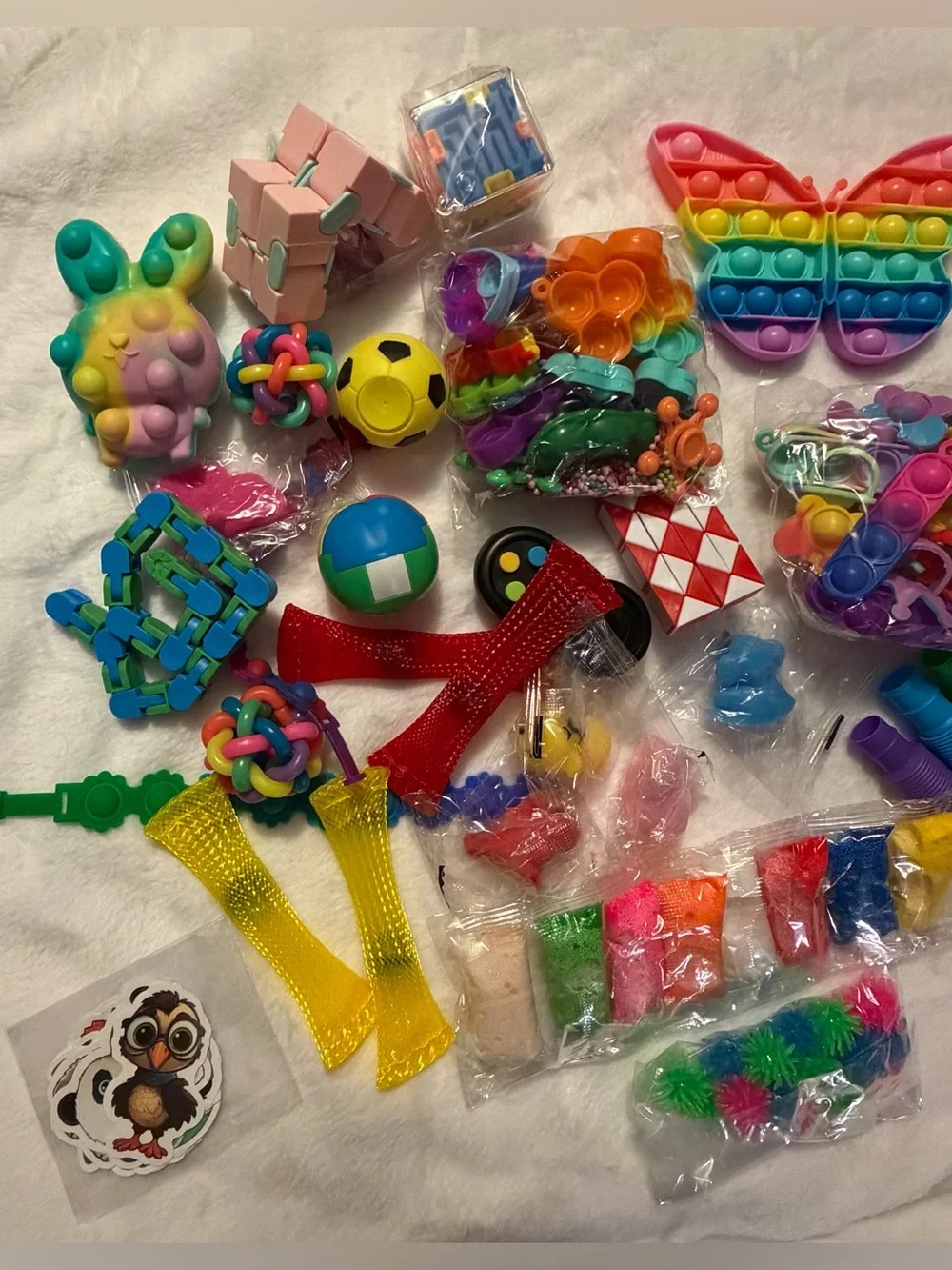 Assorted Kids Sensory Fidget Toy Pack of 75